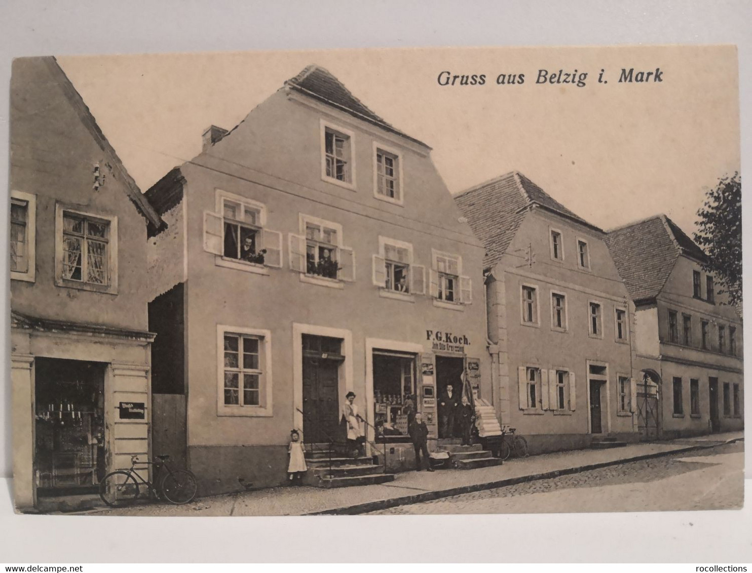 Germany GRUSS Aus Belzig I. Mark. Otto Kreybing - Belzig