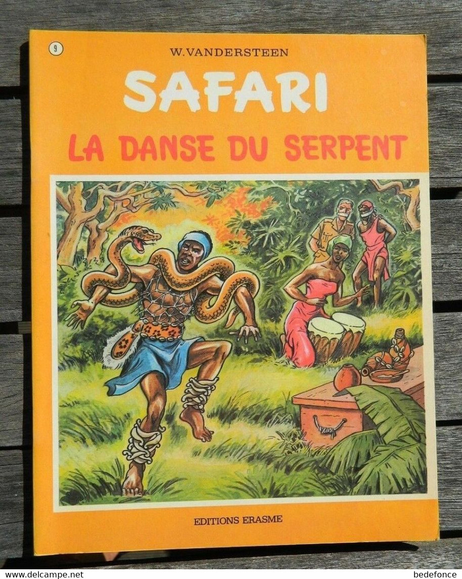 Safari - 9 - La Danse Du Serpent - EO - Studio Vandersteen - Safari