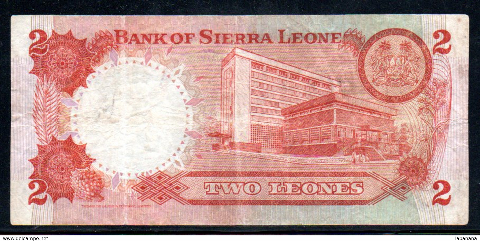 329-Sierra Leone 2 Leones 1980 B36 - Sierra Leone