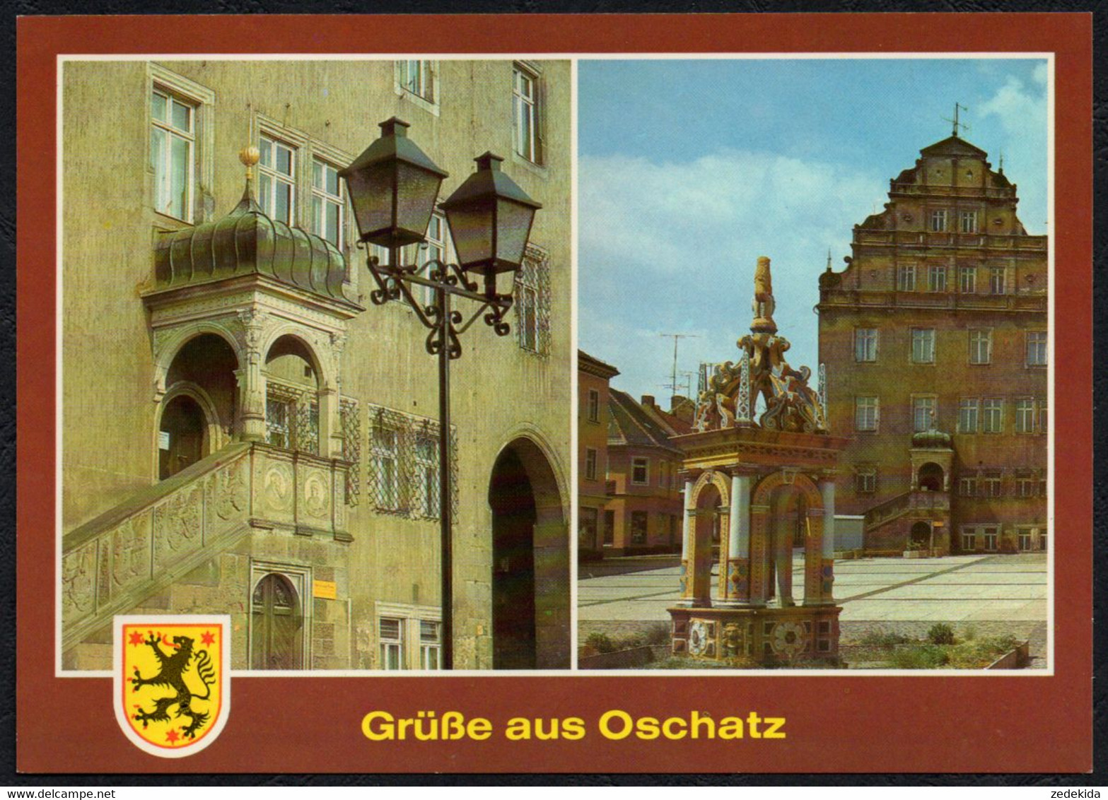 F2788 - TOP Oschatz Rathaus - Bild Und Heimat Reichenbach - Oschatz