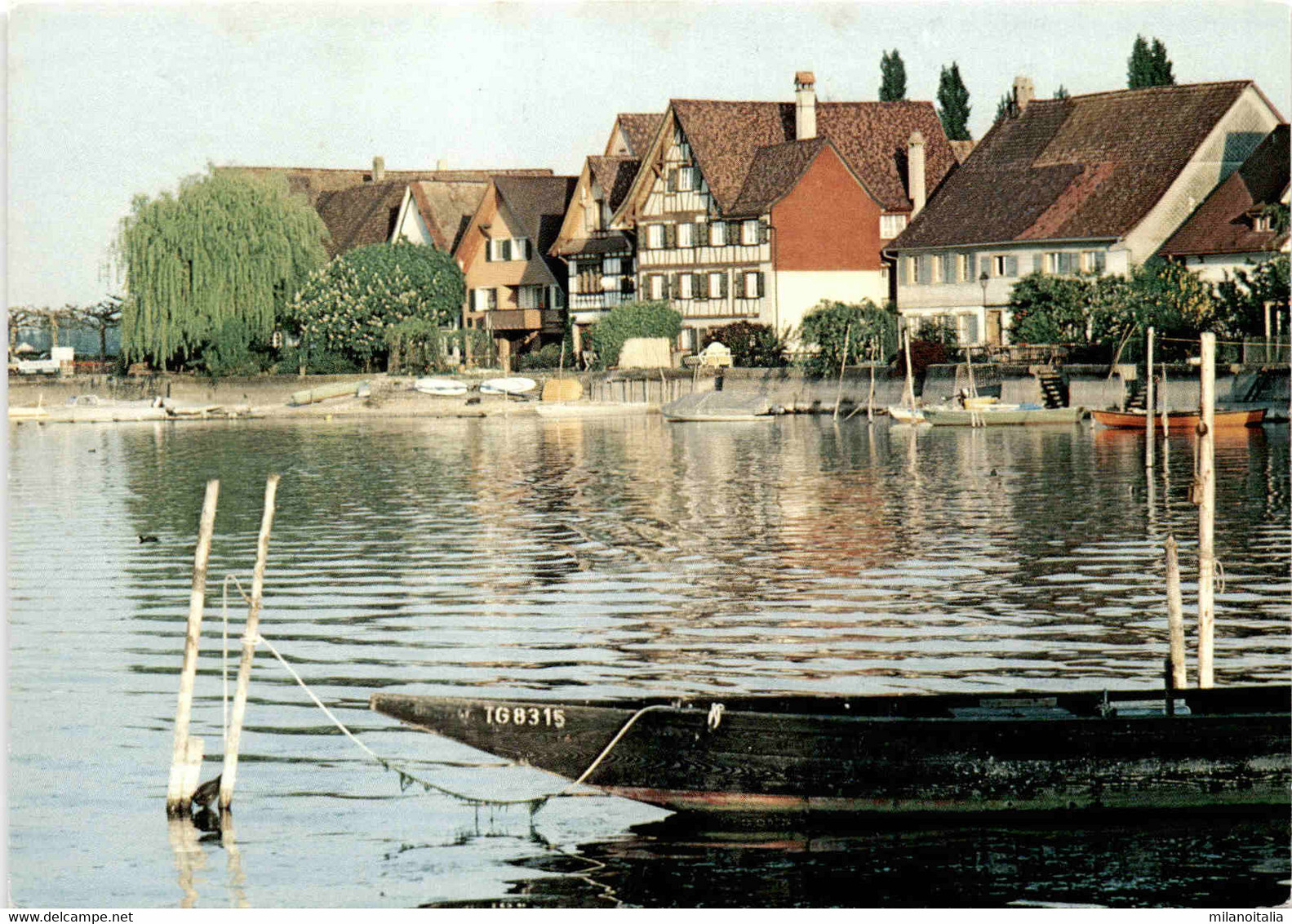 Ermatingen-Oberstaad, Vom Landesteg Aus Gesehen - Ermatingen