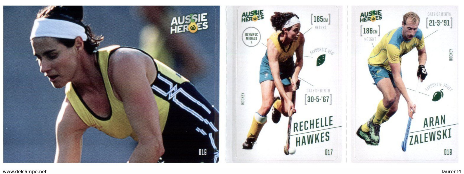 (XX 3 A) Australian Aussie Heroes - Olympic & Paralympic Games 2020 (part Of Collectable Supermarket) Hockey - Other & Unclassified