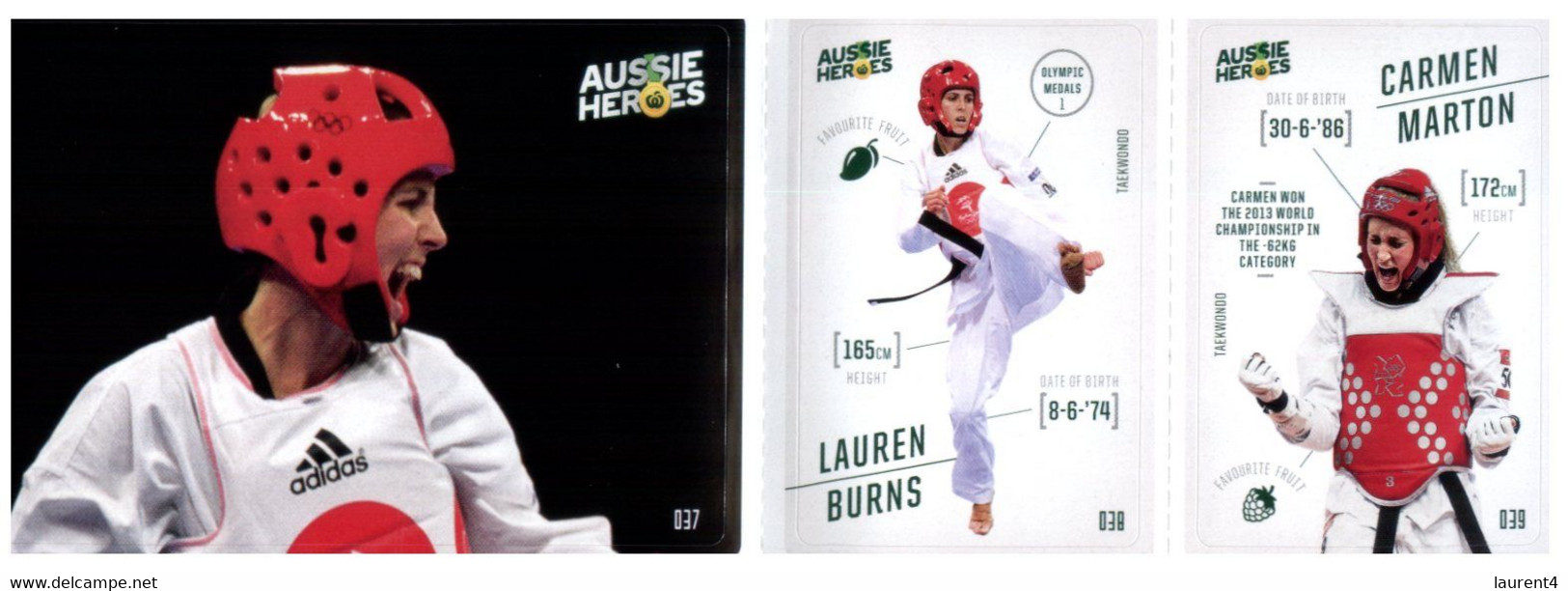 (XX 3 A) Australian Aussie Heroes - Olympic & Paralympic Games 2020 (part Of Collectable Supermarket) Taekwondo - Kampfsport