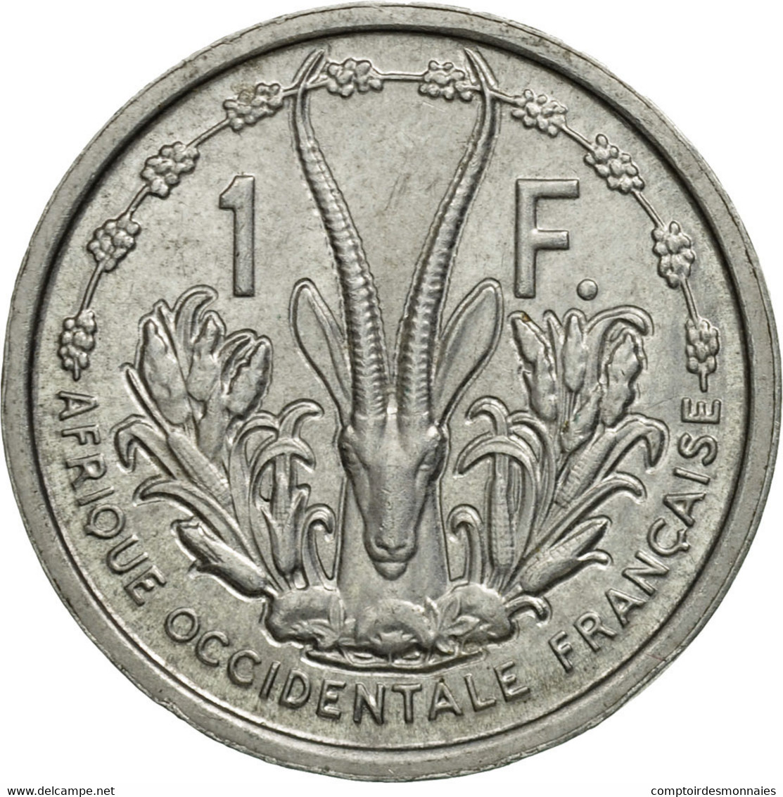 Monnaie, French West Africa, Franc, 1948, Paris, TTB, Aluminium, KM:3 - Costa D'Avorio