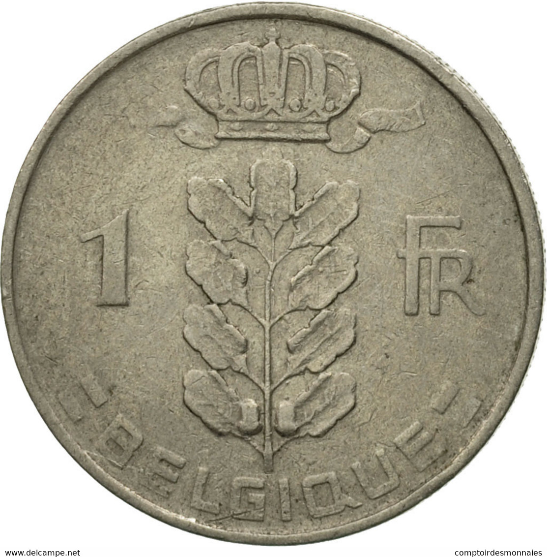 Monnaie, Belgique, Franc, 1951, TTB, Copper-nickel, KM:142.1 - 1 Franc