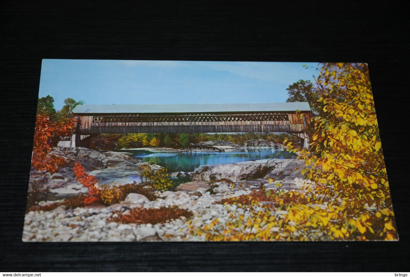 30941-               WOODSTOCK, NEW HAMPSHIRE, COVERED BRIDGE - White Mountains