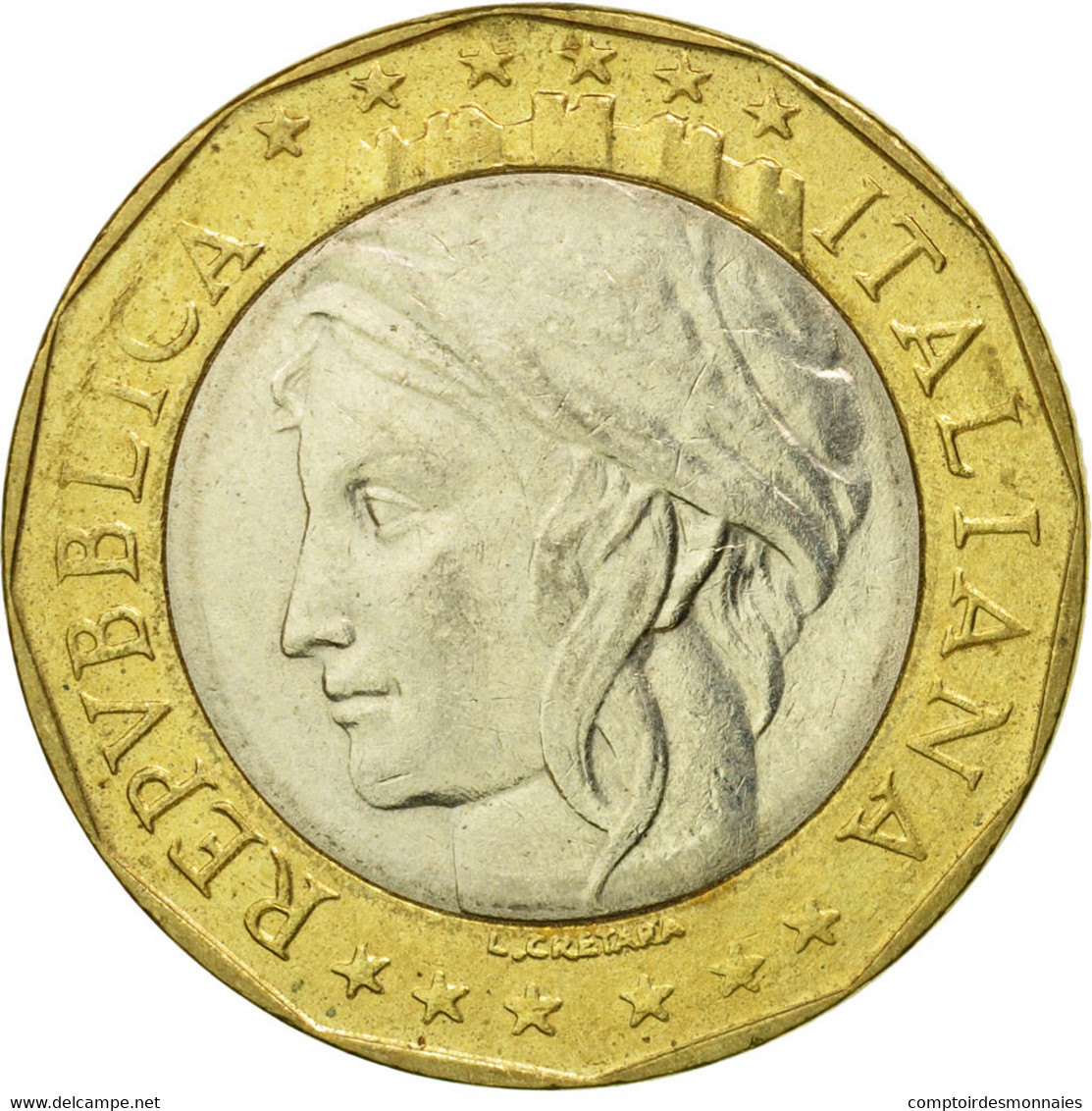 Monnaie, Italie, 1000 Lire, 1997, Rome, TTB, Bi-Metallic, KM:190 - 1 000 Liras