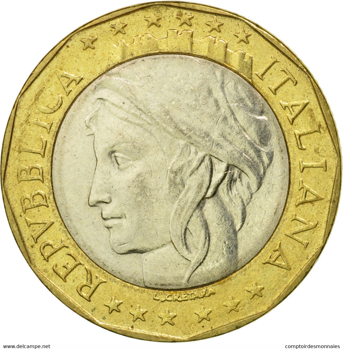 Monnaie, Italie, 1000 Lire, 1997, Rome, TTB, Bi-Metallic, KM:190 - 1 000 Lire