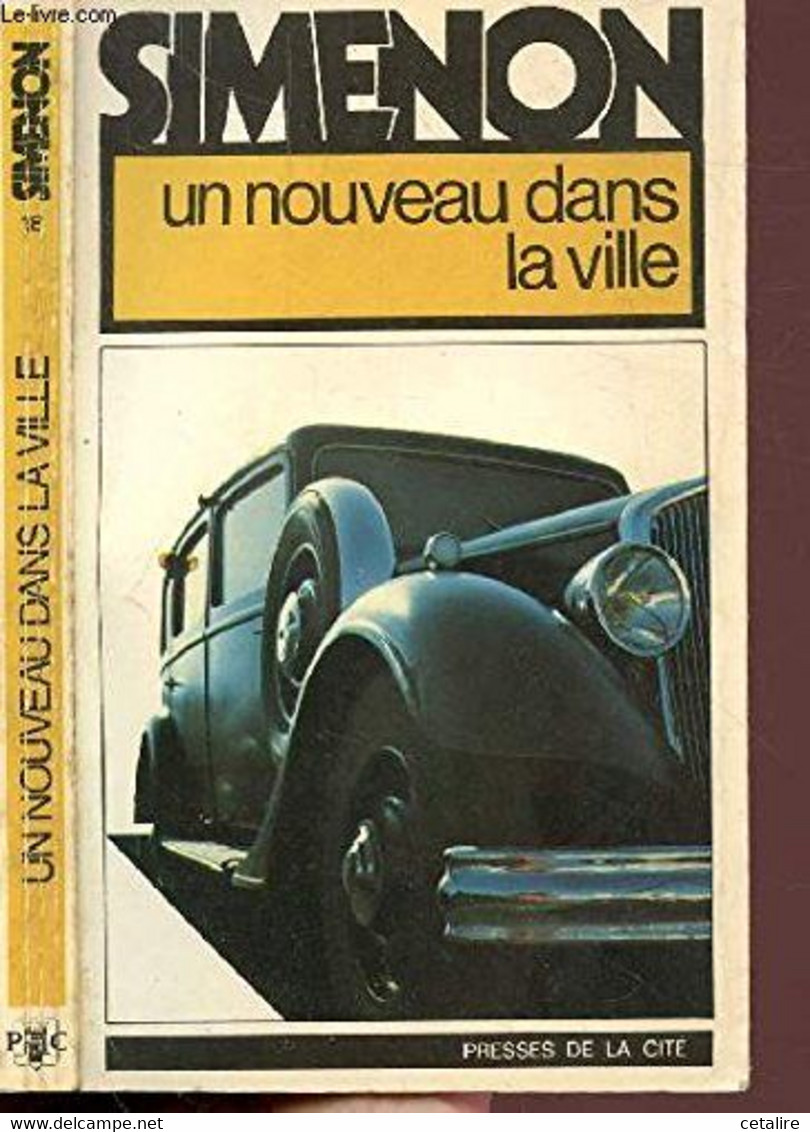 Un Nouveau Dans La Ville Simenon +++BE+++ LIVRAISON GRATUITE+++ - Simenon