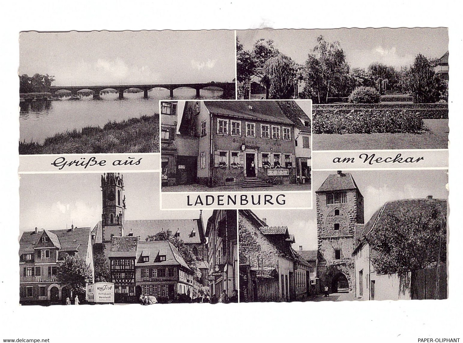 6802 LADENBURG, Gastaus Schwanen - Ladenburg