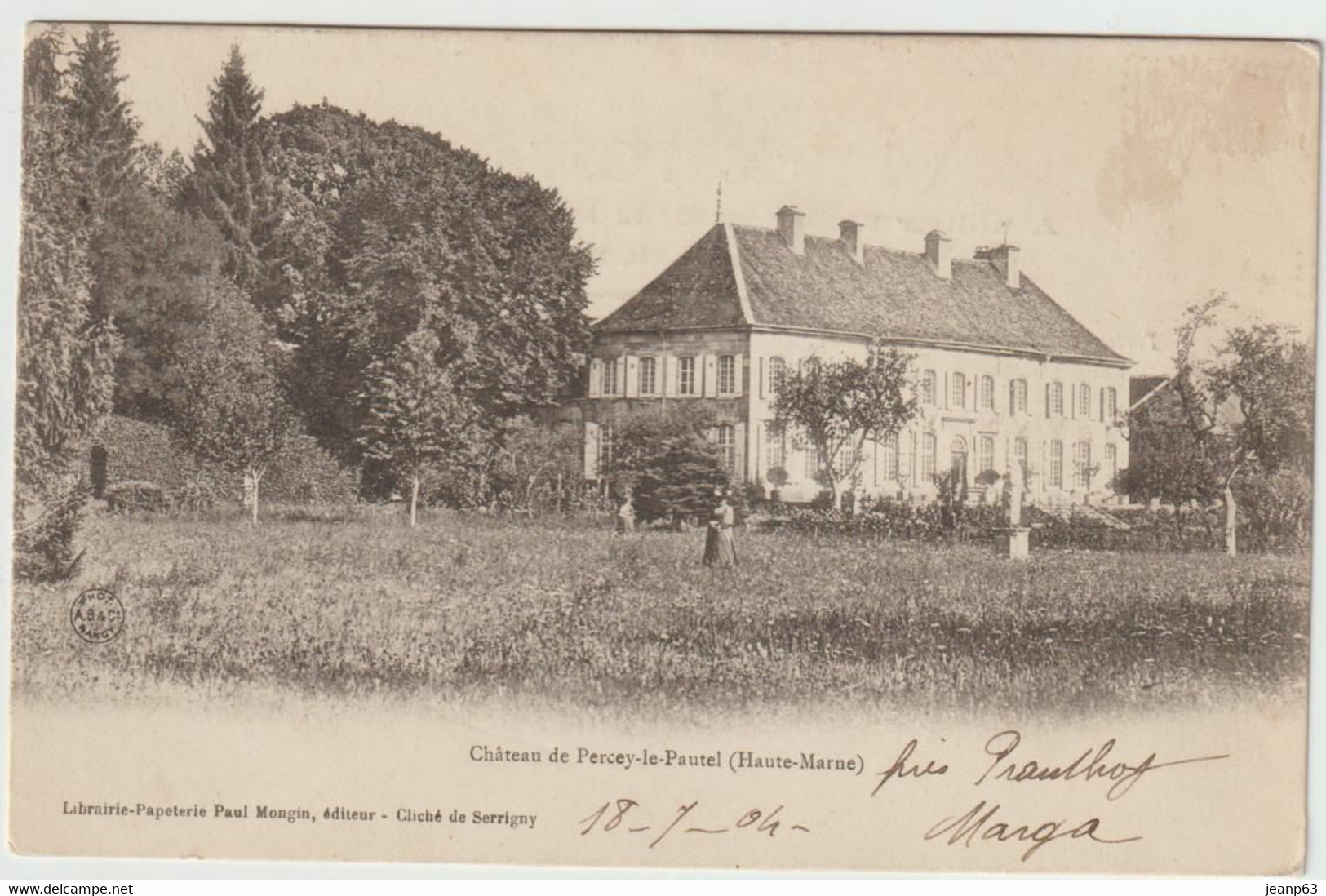 Château De PERCEY-LE-PAUTEL - Le Vallinot Longeau Percey