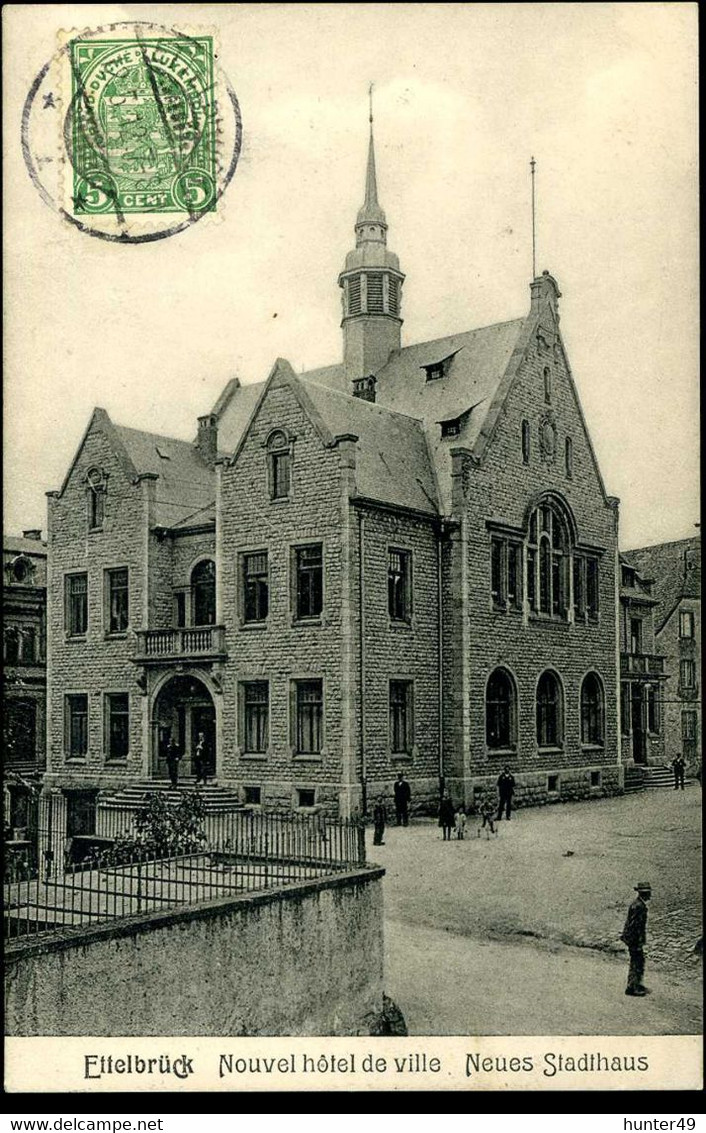 Ettelbrück Nouvel Hôtel De Ville Neues Stadthaus 1912 Krantz - Ettelbruck