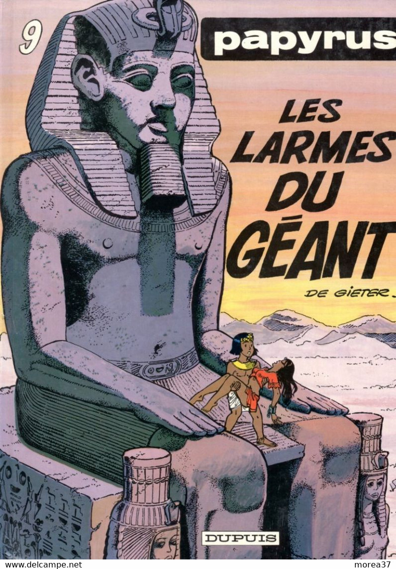 PAPYRUS  " Les Larmes Du Géant "  Tome 9   De GIETER   DUPUIS - Papyrus