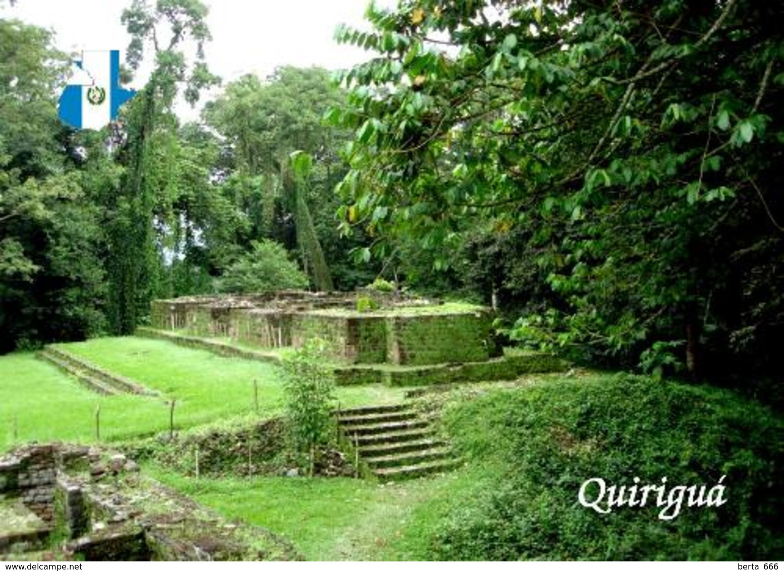 Guatemala Quirigua UNESCO New Postcard - Guatemala