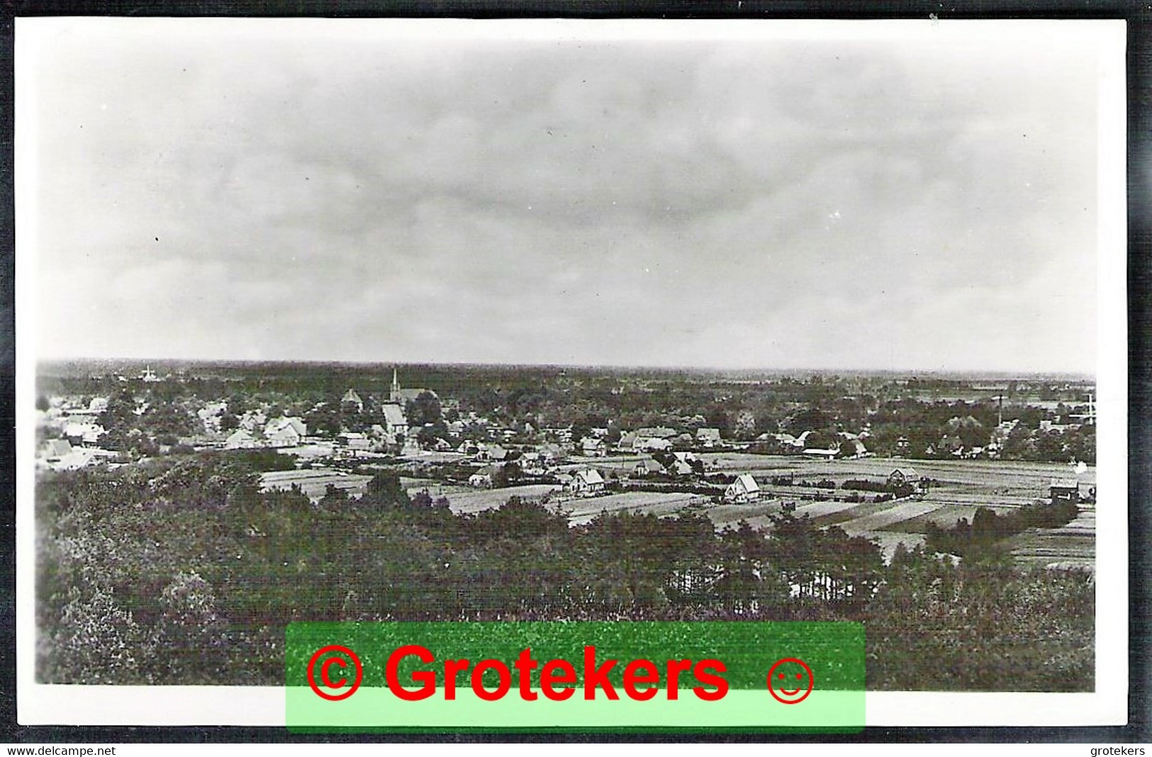 HELLENDOORN Panorama Vanaf Theehuis De Elf Provinciën 1947 - Hellendoorn