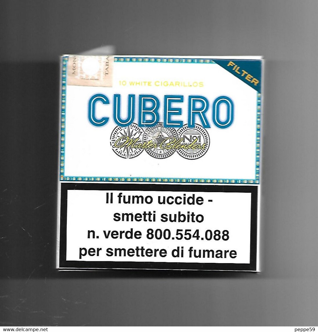 Tabacco Pacchetto Di Sigari Italia - 10 Cubero N.02  - (vuoto)  Tobacco-Tabac-Tabak-Tabaco - Sigarenkisten (leeg)