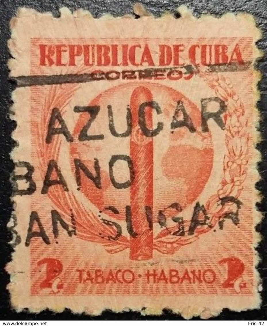 CUBA 1939 Havana Tobacco Industry - Oblitérés