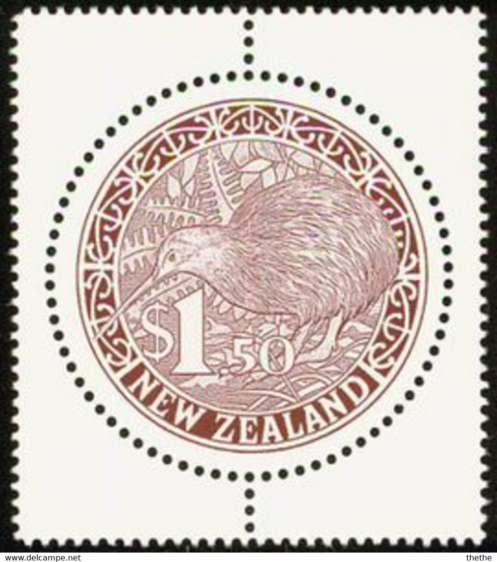 NOUVELLE-ZELANDE -  Kiwi Brun (Apteryx Australis) $1.50 - Kiwi's