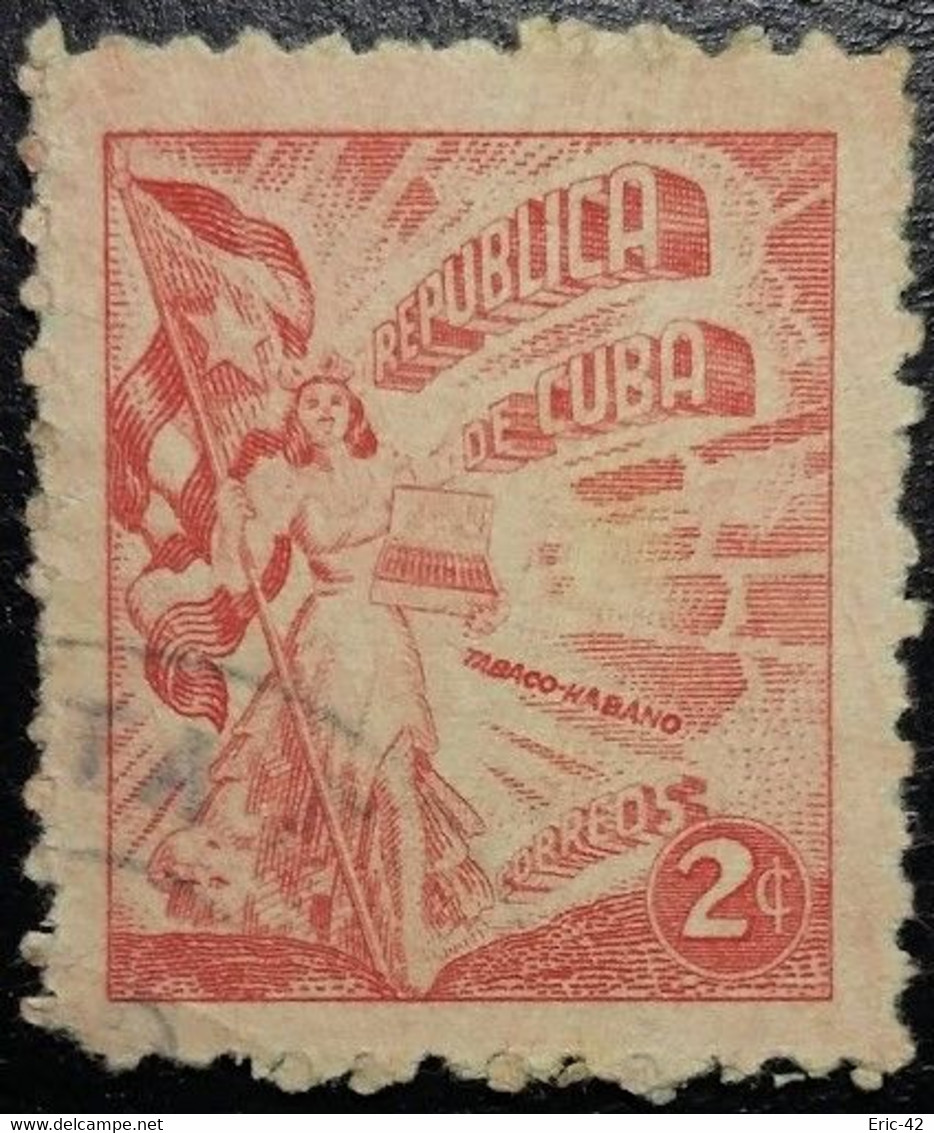 CUBA 1948 -1950 Havana Tobacco Industry - Usati