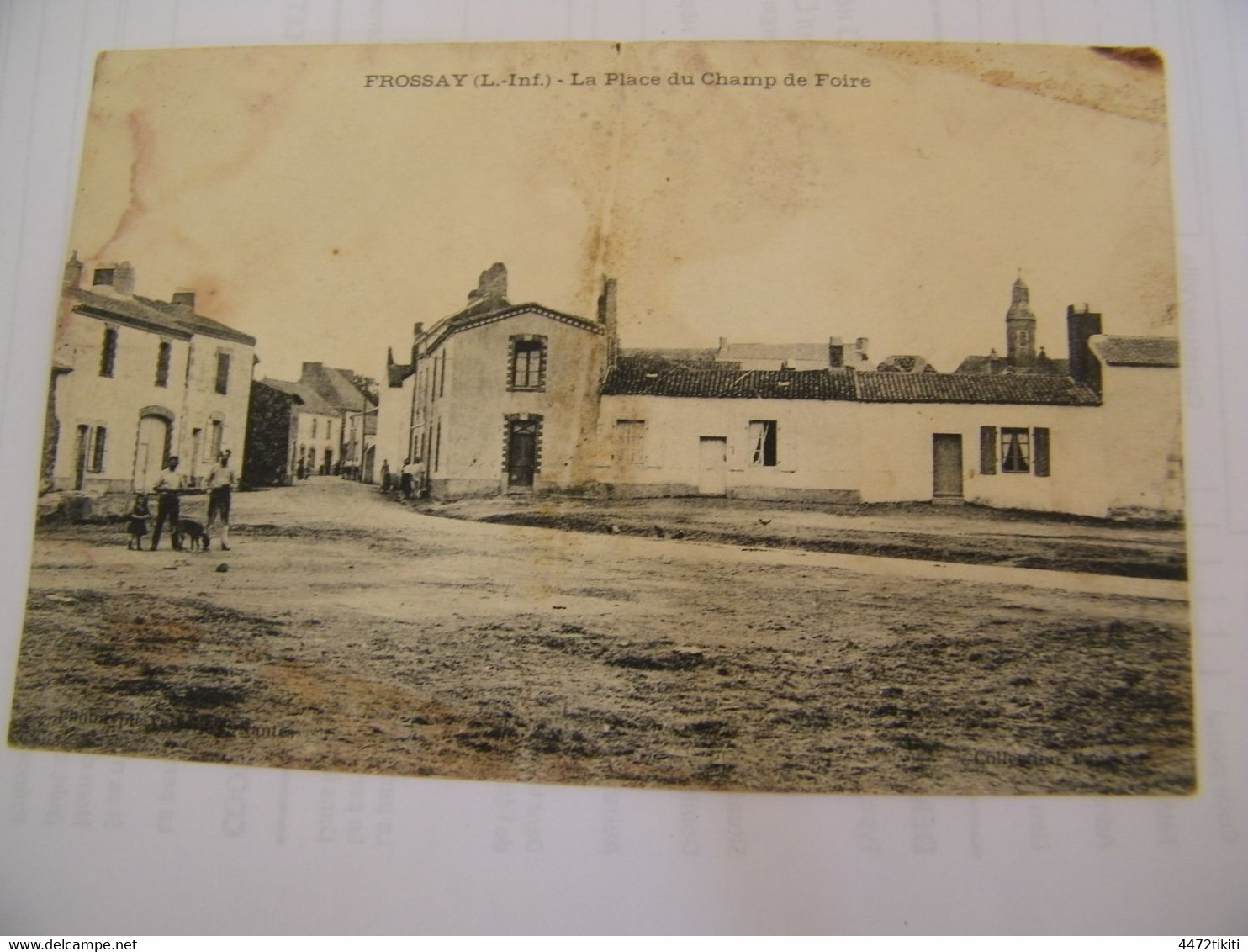 CPA - Frossay (44) - La Place Du Champ De Foire - 1910 - TTB  (FL 57) - Frossay