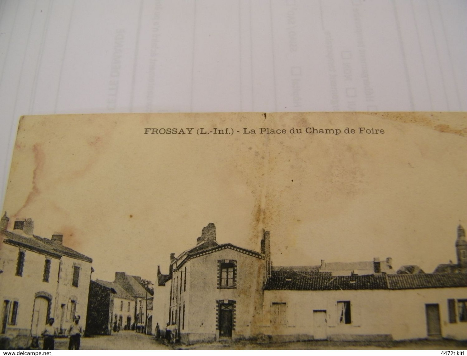 CPA - Frossay (44) - La Place Du Champ De Foire - 1910 - TTB  (FL 57) - Frossay