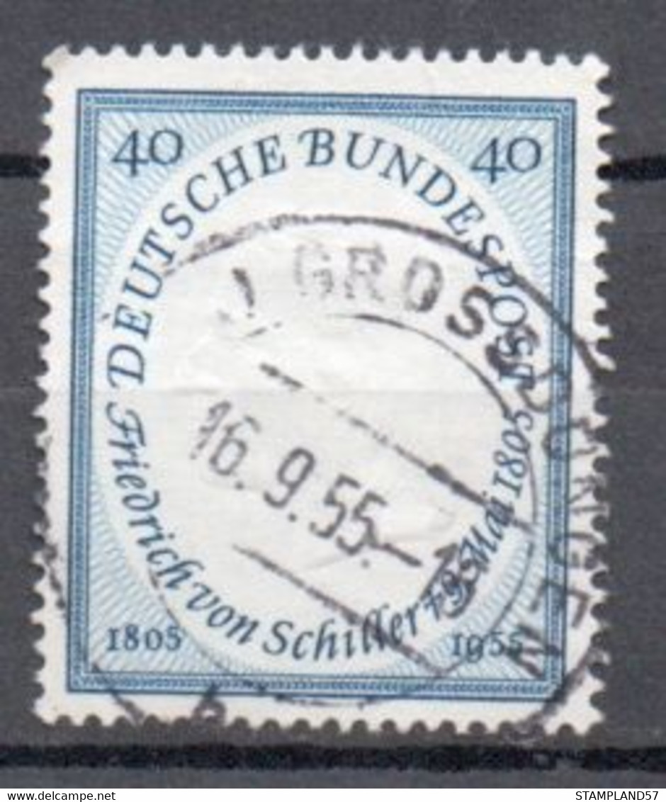 Allemagne 1955 Oblitéré Michel 210 - Usati
