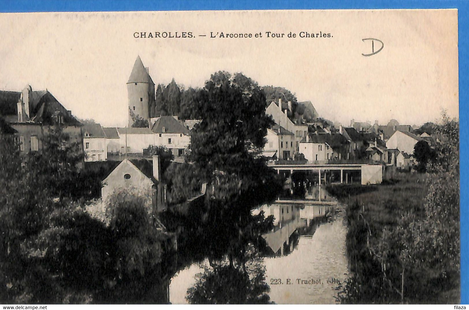 71 - Saône Et Loire - Charolles - L'Arconce Et Tour De Charles   (N5632) - Charolles