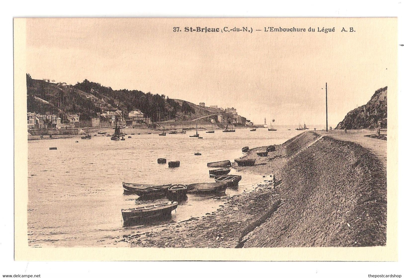 CPA 22 St BRIEUC  - COTES D'ARMOR - L'embouchure Du Legue Unused - Saint-Brieuc