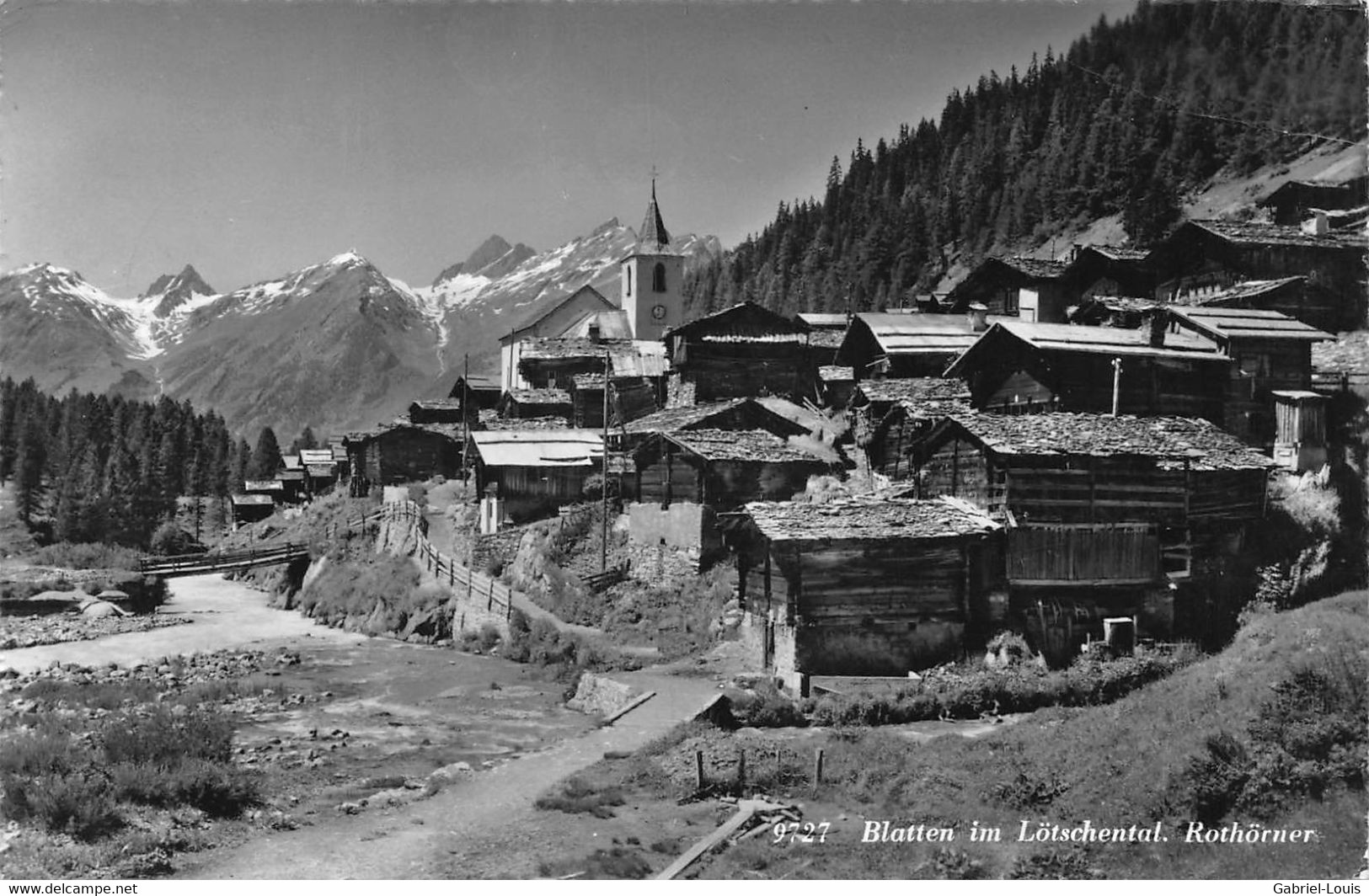 Blatten Im Lötschental Rothörner - Blatten