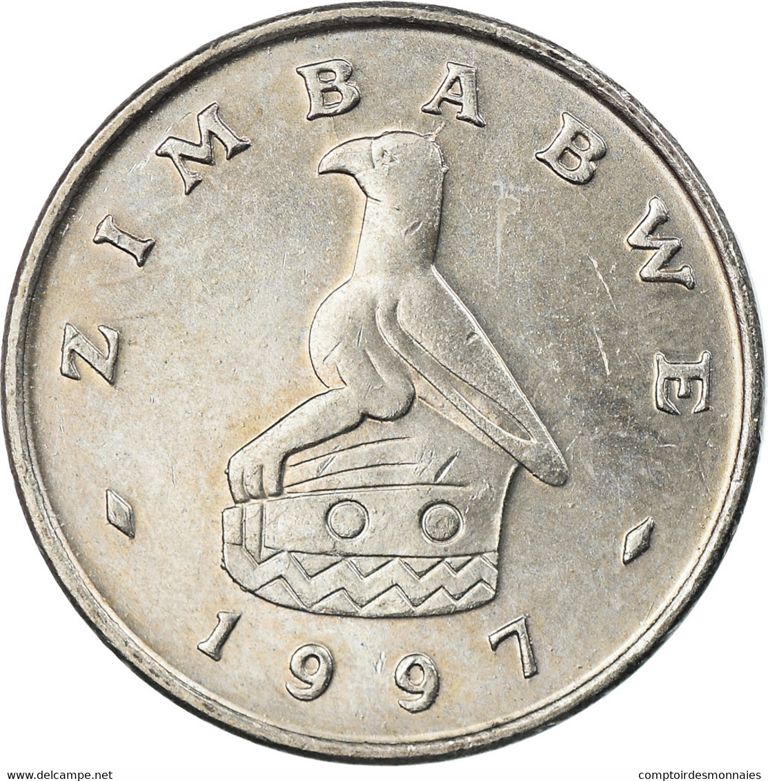 Monnaie, Zimbabwe, 5 Cents, 1997, TTB, Copper-nickel, KM:2 - Simbabwe