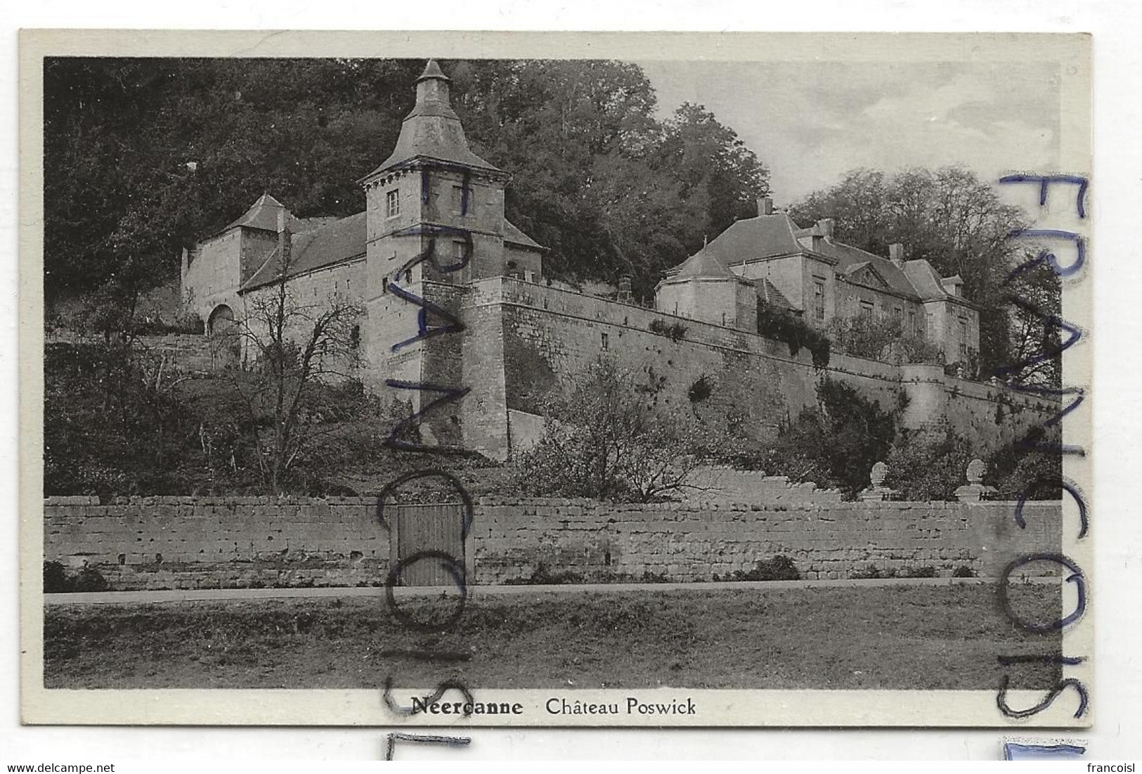 Belgique. Neercanne. Château Poswick. Foto Centraal Smeermans - Riemst