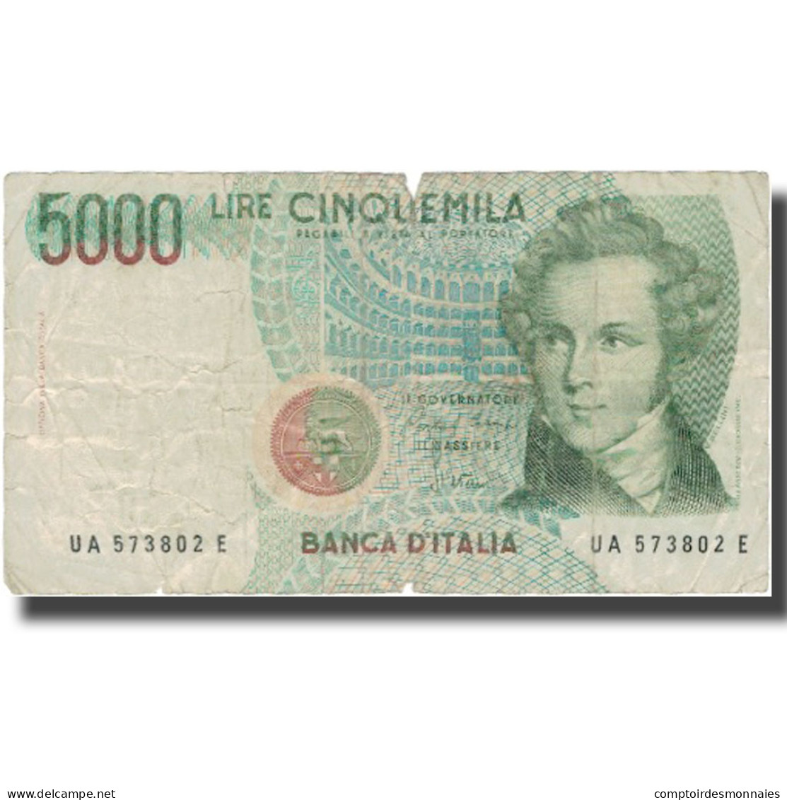 Billet, Italie, 5000 Lire, 1985, KM:111a, TB - 5000 Lire