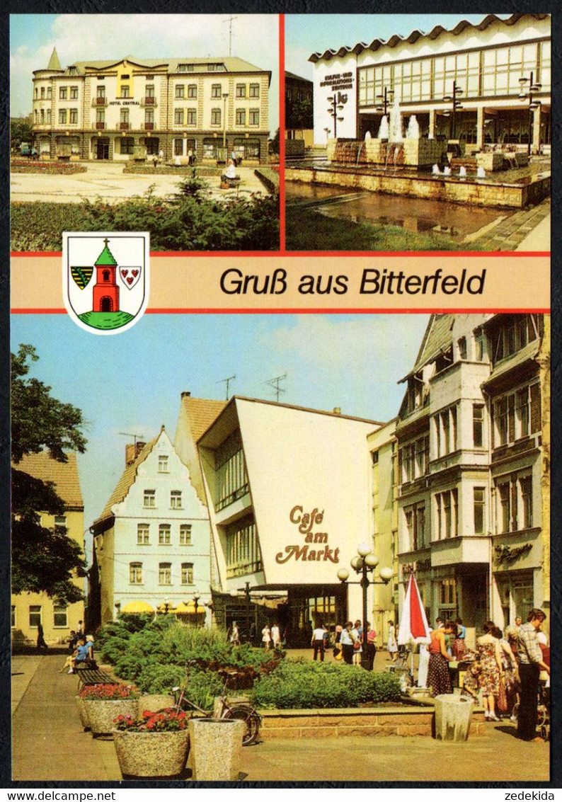 F2815 - TOP Bitterfeld Cafe Gaststätte - Bild Und Heimat Reichenbach - Bitterfeld