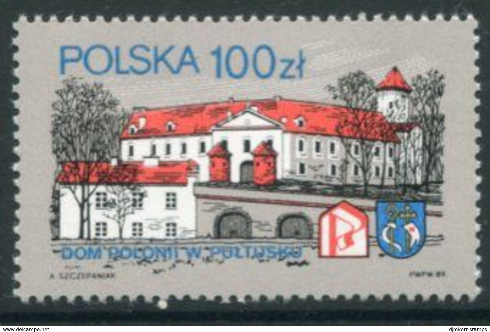 POLAND 1989 House Of Expatriate Poles  MNH / **.  Michel 3205 - Ungebraucht