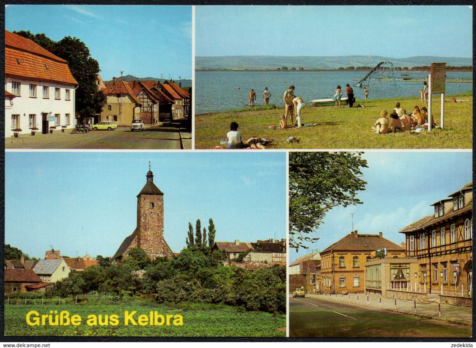 F2836 - TOP Kelbra FDGB Gaststätte Sachsenhof Hotel Tourist - Bild Und Heimat Reichenbach - Sangerhausen