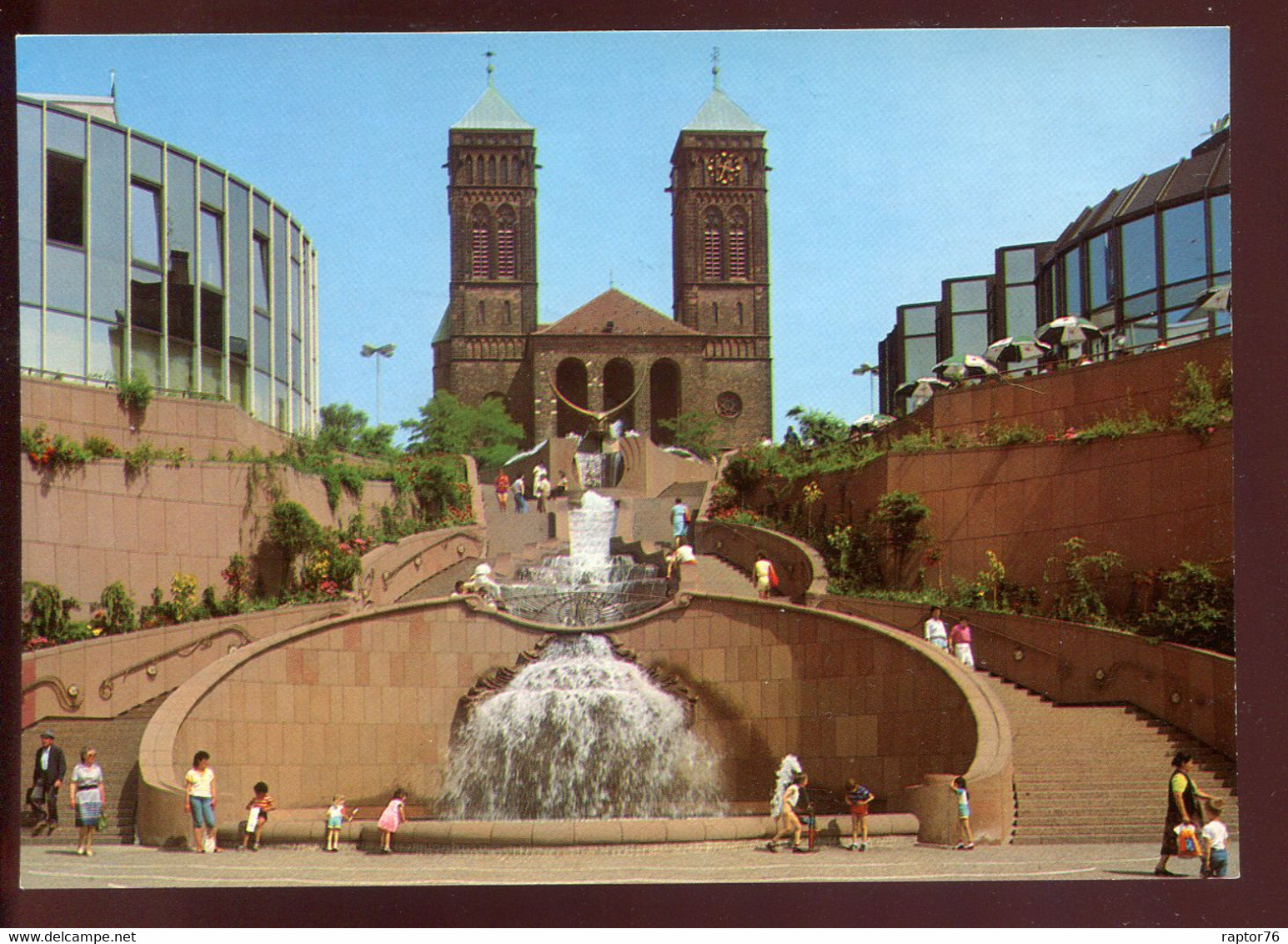 CPM Neuve Allemagne PIRMASENS Brunnenanlage An Der Pirminiuskirche - Pirmasens