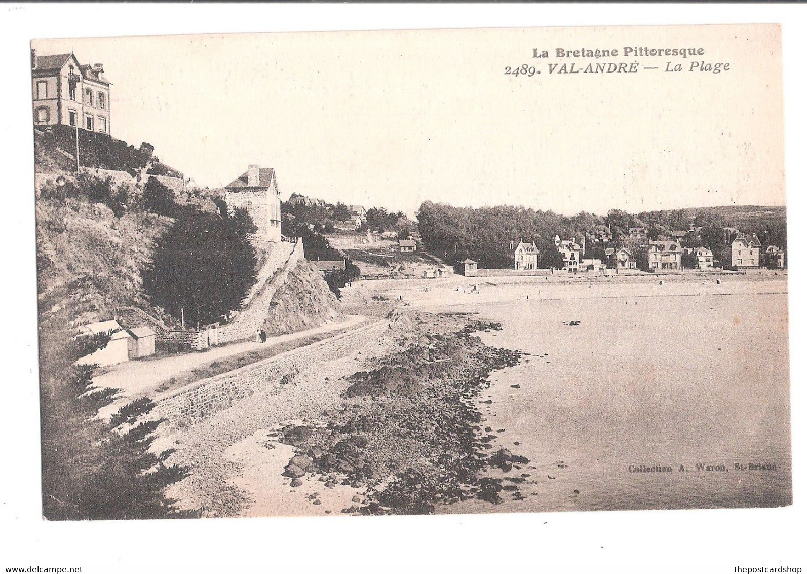 CPA 22 VAL ANDRE- LA BRETAGNE PITTORESQUE LA PLAGE - Pléneuf-Val-André