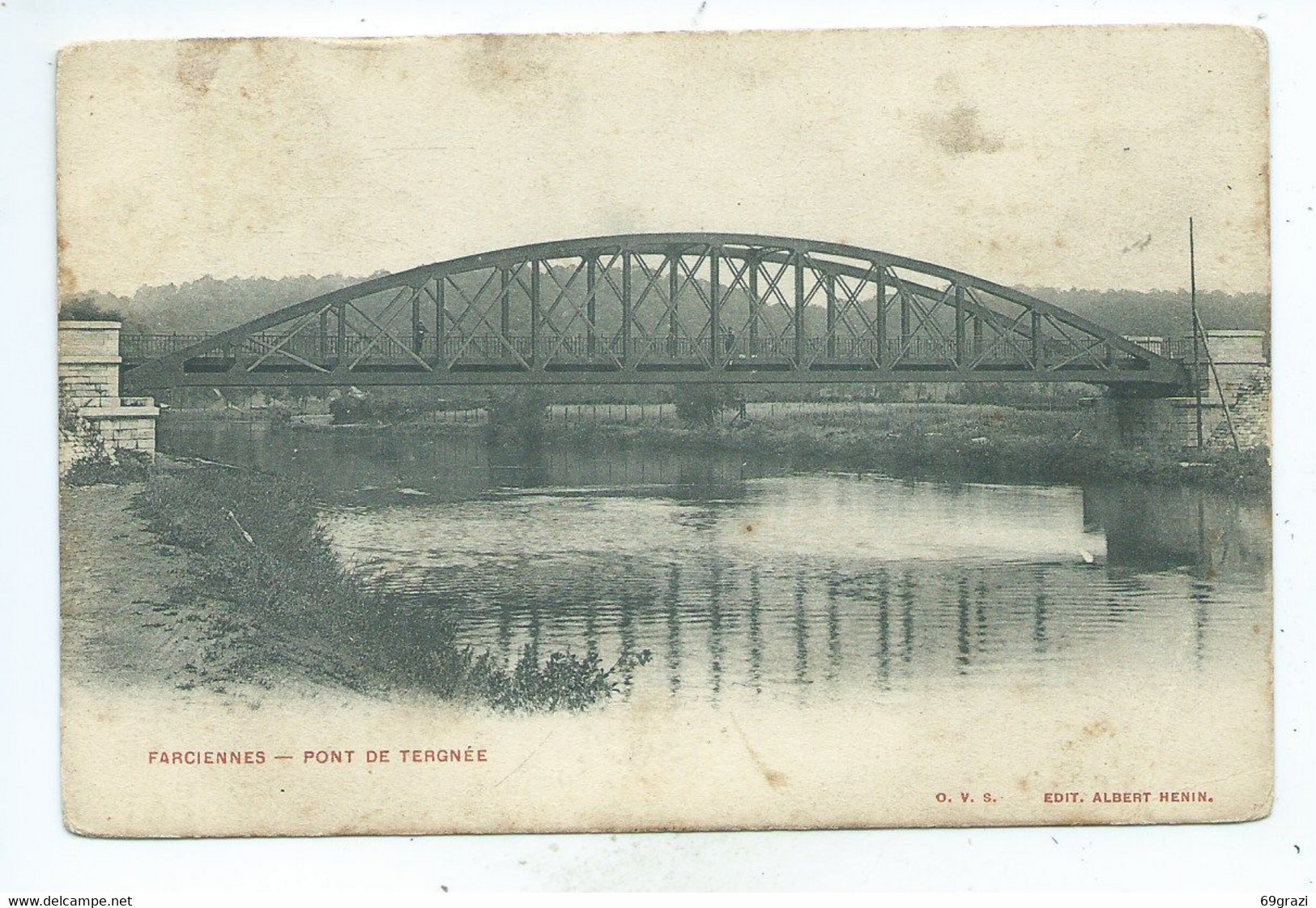 Farciennes Le Pont De Tergnée ( Etat Voir Les Scans ) - Farciennes