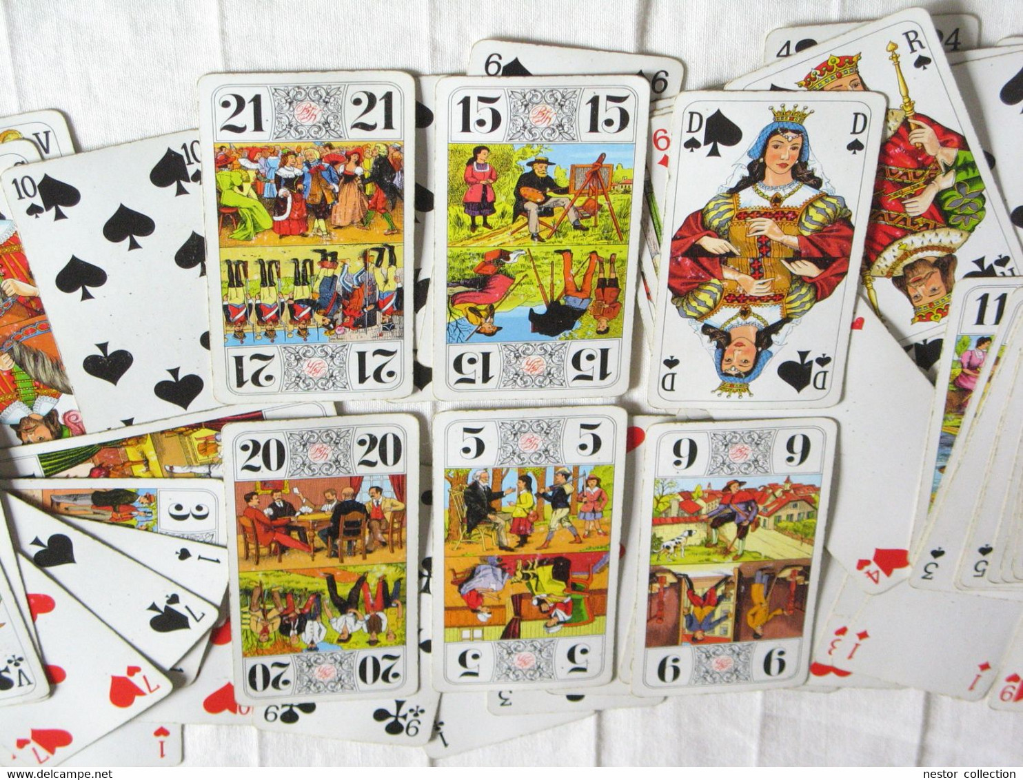 TAROT Azureva 78 Cartes Cartomancie Imaginez Vos Vacances Bourg En Bresse Rare - Tarot-Karten