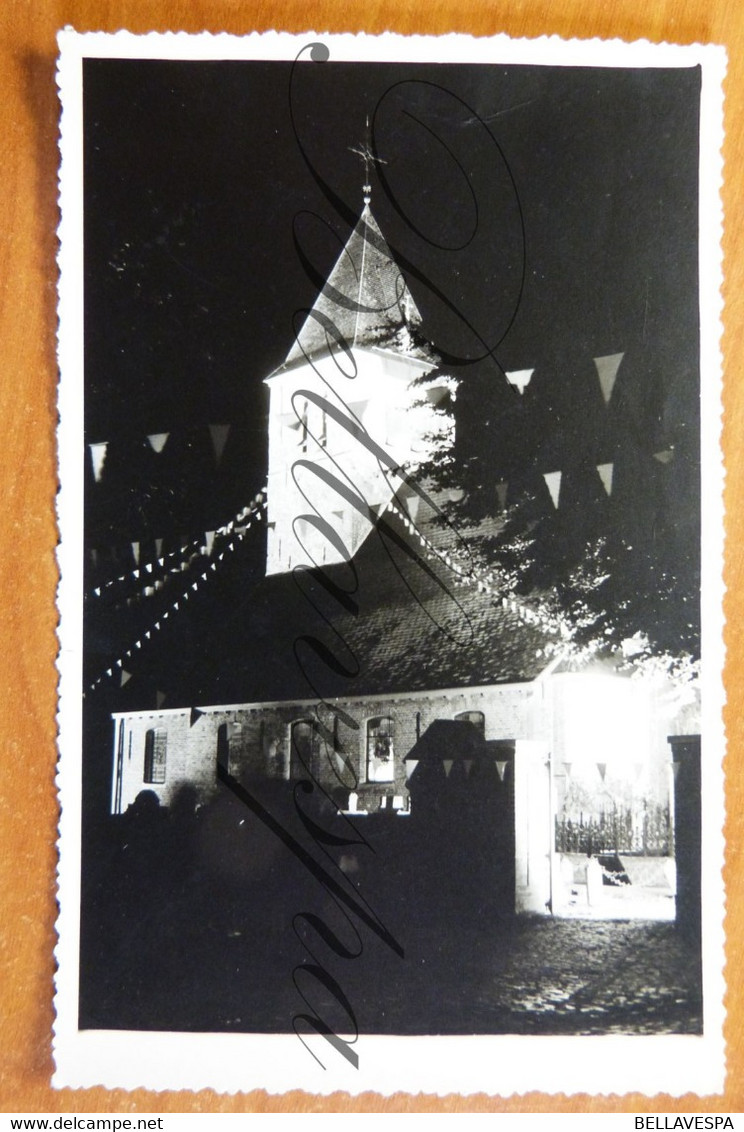 Zulzeke  Fotokaart Seynnaeve R. Ronse.  Kerk Jubileum Viering Met Opsmuk Voor Pastoor Régilot - Kluisbergen