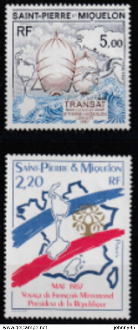 Année 1987 - N° 475 à 485A - Année Complète - 9 Valeurs + Triptyque - Neufs - Full Years