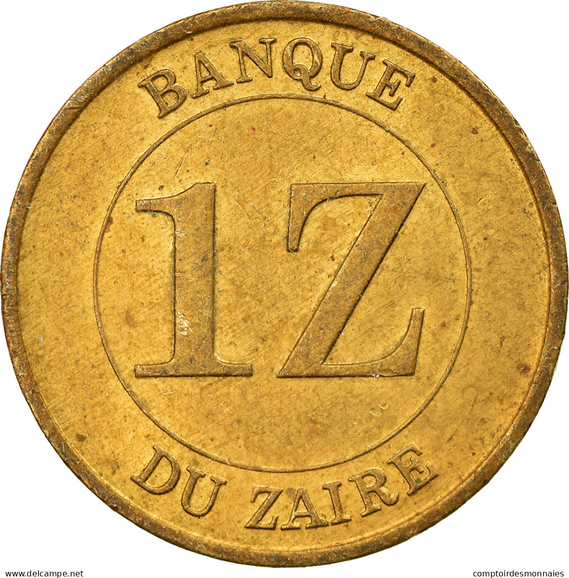 Monnaie, Zaïre, Zaire, 1987, TTB, Laiton, KM:13 - Zaïre (1971-97)