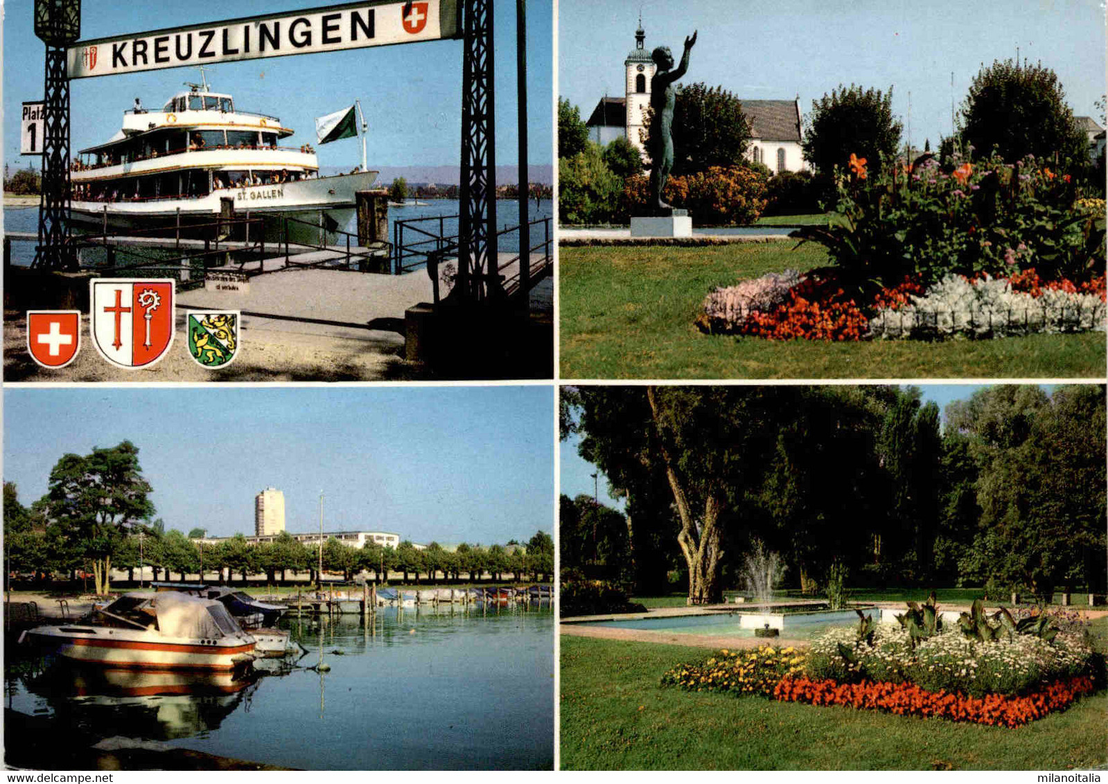 Kreuzlingen Am Bodensee - 4 Bilder (3091) * 22. 4. 1985 - Kreuzlingen