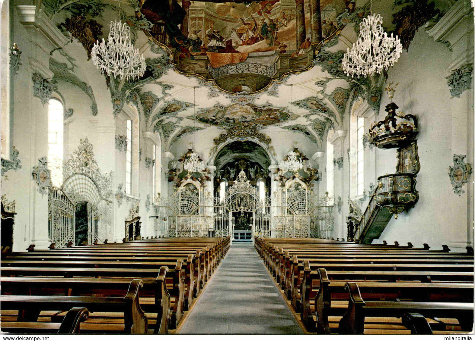 Kreuzlingen - Inneres Der Basilika St. Ulrich (18506) - Kreuzlingen