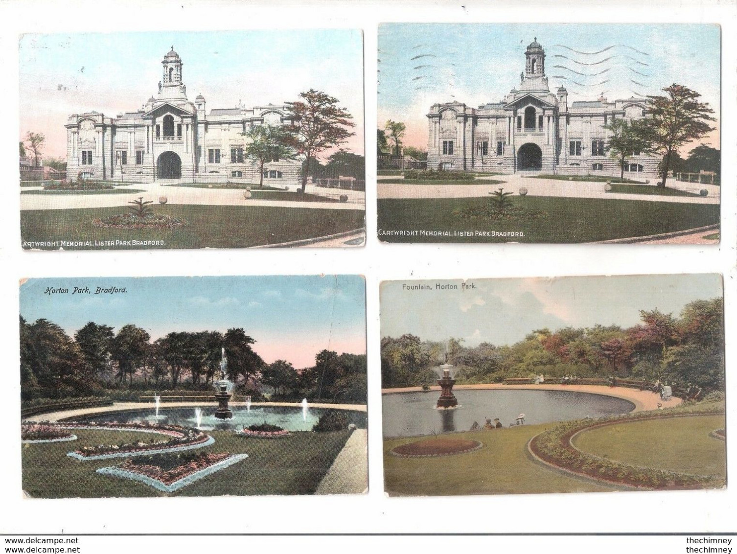 FOUR OLD POSTCARDS OF BRADFORD WEST YORKSHIRE - Bradford