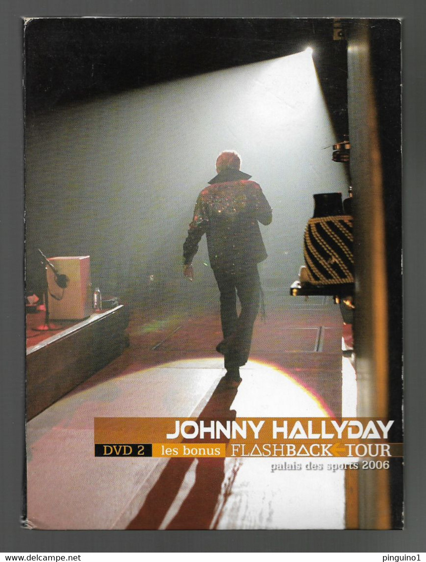 Johnny Hallyday  Flashback Tour Palais Des Sports 2006 - DVD Musicaux