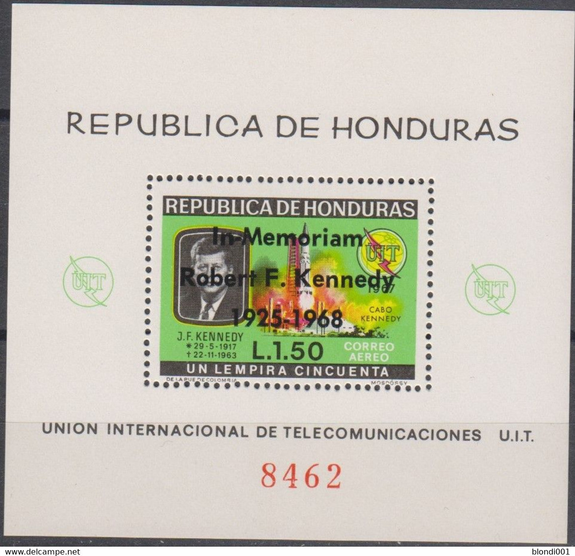 SPACE - UIT - HONDURAS - S/S Ovp MNH - Sammlungen