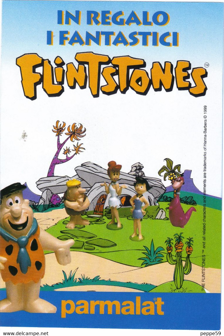 Parmalat - Depliant - Flintstones - Istruzioni