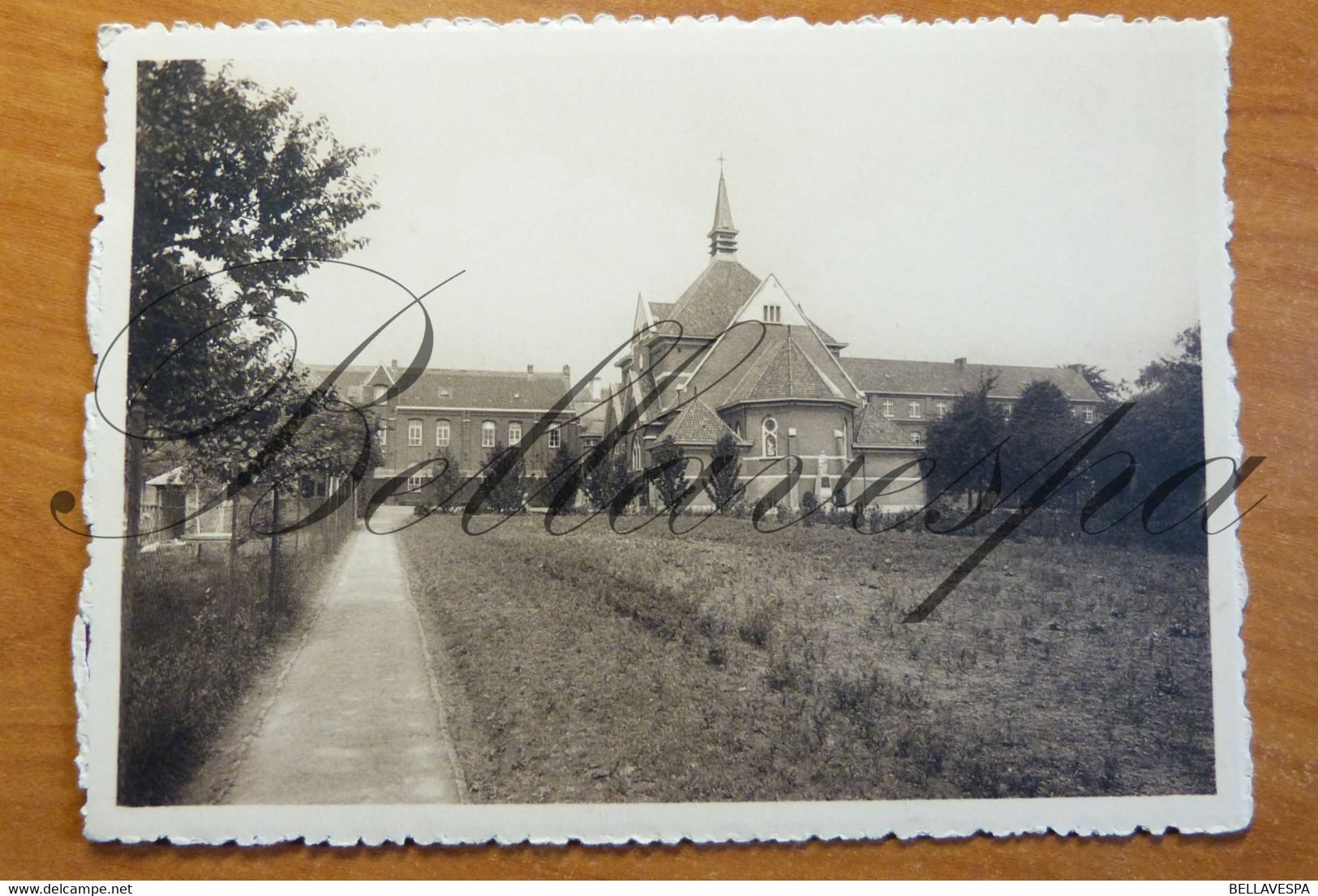 Nederbrakel. Pensionaat. Kerk Achterkant Interieur - Brakel