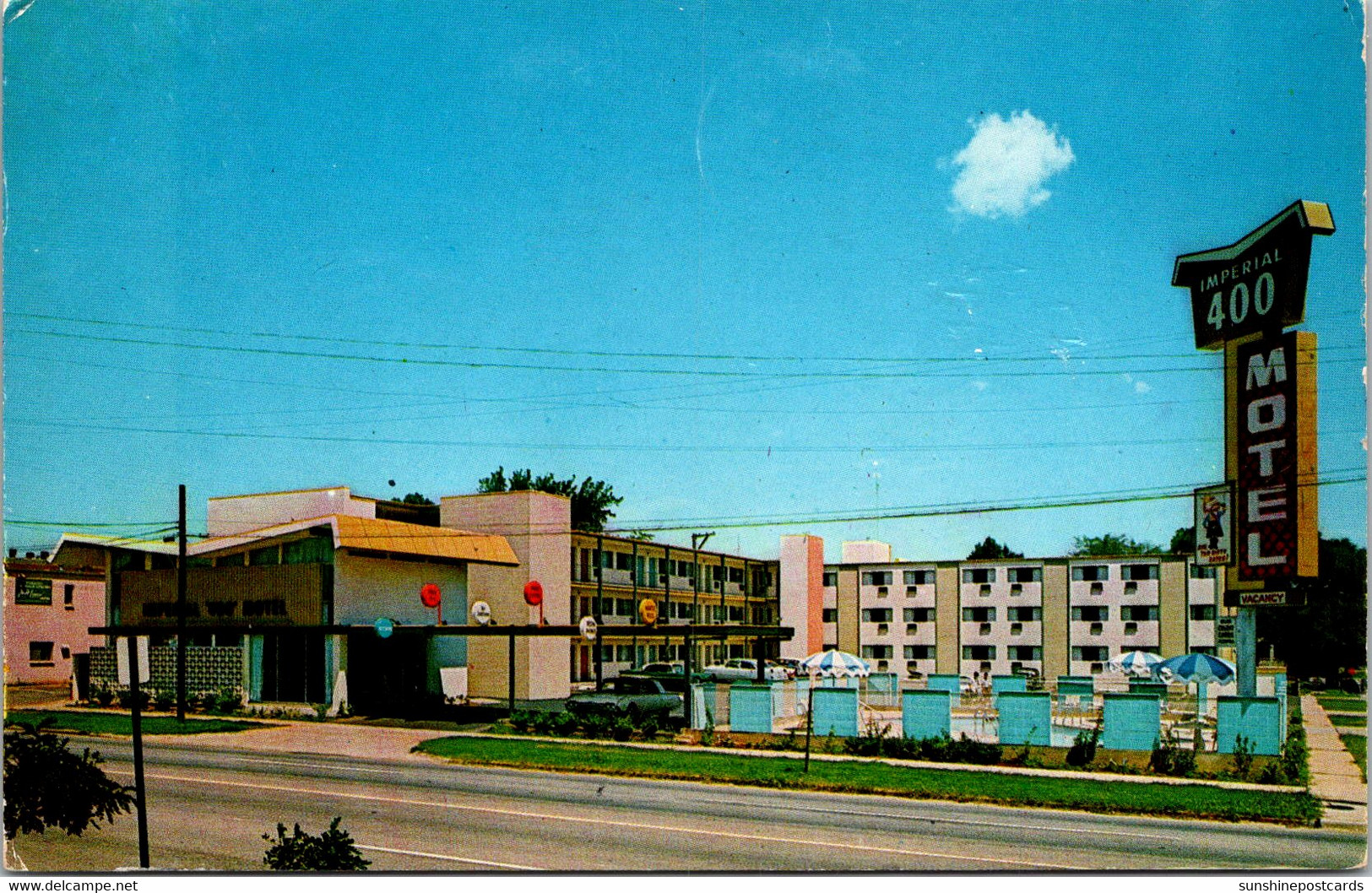 Imperial '400' Motel Little Rock Arkansas 1964 - Little Rock